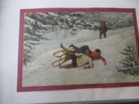 Schöne Ansichtskarten Sammlung Thematik wie Wintersport Jahreszeiten Monats -