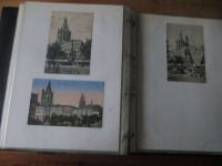 Köln Nachlass Ansichtskarten Sammlung von gesamt ca. 125 Stück im schwarzem Album