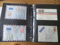 Flugpost Alle Welt Briefe Sammlung Nachlass sehr inter über 300 Stück sehr exotisch