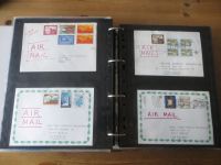 Flugpost Alle Welt Briefe Sammlung Nachlass sehr inter über 300 Stück sehr exotisch