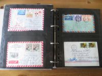 Flugpost Alle Welt Briefe Sammlung Nachlass sehr inter über 300 Stück sehr exotisch