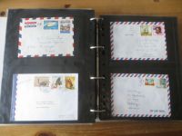 Flugpost Alle Welt Briefe Sammlung Nachlass sehr inter über 300 Stück sehr exotisch