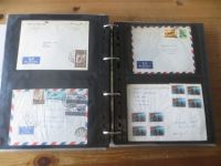 Flugpost Alle Welt Briefe Sammlung Nachlass sehr inter über 300 Stück sehr exotisch