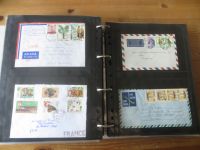 Flugpost Alle Welt Briefe Sammlung Nachlass sehr inter über 300 Stück sehr exotisch