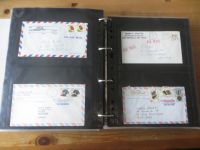 Flugpost Alle Welt Briefe Sammlung Nachlass sehr inter über 300 Stück sehr exotisch