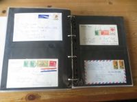 Flugpost Alle Welt Briefe Sammlung Nachlass sehr inter über 300 Stück sehr exotisch