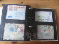 Flugpost Alle Welt Briefe Sammlung Nachlass sehr inter über 300 Stück sehr exotisch