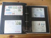 Flugpost Alle Welt Briefe Sammlung Nachlass sehr inter über 300 Stück sehr exotisch