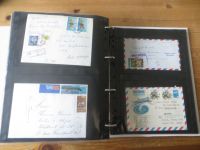 Flugpost Alle Welt Briefe Sammlung Nachlass sehr inter über 300 Stück sehr exotisch