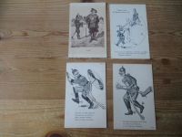 Rußland selt. Sammlung Propaganda Karten oft Anti Deutschland Kaiser 91 Stück !