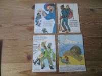 Rußland selt. Sammlung Propaganda Karten oft Anti Deutschland Kaiser 91 Stück !