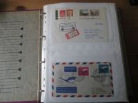 Flugpost Deutschland Europa Übersee sehr inter. Sammlung oft 50/60er Jahre 235 St