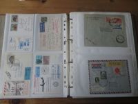 Flugpost Deutschland Europa Übersee sehr inter. Sammlung oft 50/60er Jahre 235 St