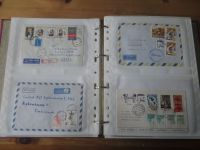 Flugpost Deutschland Europa Übersee sehr inter. Sammlung oft 50/60er Jahre 235 St