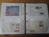 Flugpost Deutschland Europa Übersee sehr inter. Sammlung oft 50/60er Jahre 235 St