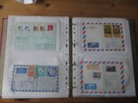Flugpost Deutschland Europa Übersee sehr inter. Sammlung oft 50/60er Jahre 235 St