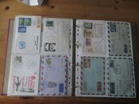 Flugpost Deutschland Europa Übersee sehr inter. Sammlung oft 50/60er Jahre 235 St