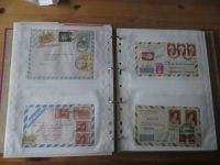 Flugpost Deutschland Europa Übersee sehr inter. Sammlung oft 50/60er Jahre 235 St