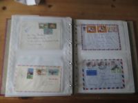 Flugpost Deutschland Europa Übersee sehr inter. Sammlung oft 50/60er Jahre 235 St