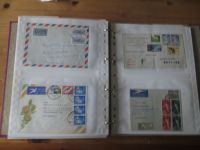 Flugpost Deutschland Europa Übersee sehr inter. Sammlung oft 50/60er Jahre 235 St