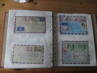 Flugpost Deutschland Europa Übersee sehr inter. Sammlung oft 50/60er Jahre 235 St