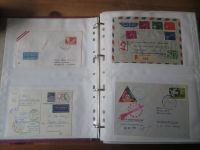 Flugpost Deutschland Europa Übersee sehr inter. Sammlung oft 50/60er Jahre 235 St
