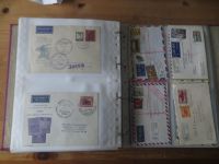 Flugpost Deutschland Europa Übersee sehr inter. Sammlung oft 50/60er Jahre 235 St