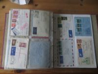 Flugpost Deutschland Europa Übersee sehr inter. Sammlung oft 50/60er Jahre 235 St