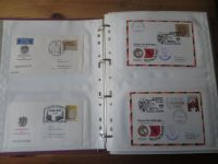 Flugpost Deutschland Europa Übersee sehr inter. Sammlung oft 50/60er Jahre 235 St