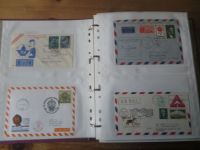 Flugpost Deutschland Europa Übersee sehr inter. Sammlung oft 50/60er Jahre 235 St