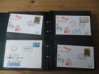 Flugpost Briefe Spezial Sammlung Airbus A 300 der Lufthansa 98 Stck viel
