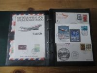 Flugpost Briefe Spezial Sammlung Airbus A 300 der Lufthansa 98 Stck viel