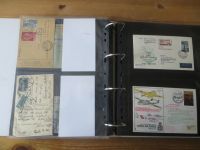 Flugpost Deutschland Europa Übersee inter. Sammlung oft 50-60er Jahre 150 St