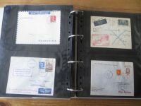 Flugpost Deutschland Europa Übersee inter. Sammlung oft 50-60er Jahre 150 St