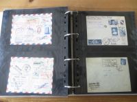 Flugpost Deutschland Europa Übersee inter. Sammlung oft 50-60er Jahre 150 St