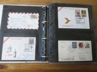 Flugpost Deutschland Europa Übersee inter. Sammlung oft 50-60er Jahre 150 St