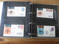 Flugpost Deutschland Europa Übersee inter. Sammlung oft 50-60er Jahre 150 St