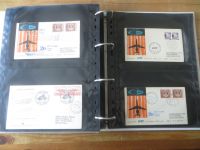 Flugpost Deutschland Europa Übersee inter. Sammlung oft 50-60er Jahre 150 St