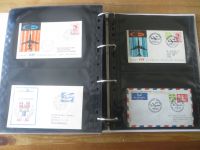 Flugpost Deutschland Europa Übersee inter. Sammlung oft 50-60er Jahre 150 St