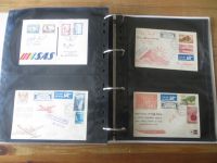 Flugpost Deutschland Europa Übersee inter. Sammlung oft 50-60er Jahre 150 St