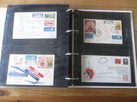 Flugpost Deutschland Europa Übersee inter. Sammlung oft 50-60er Jahre 150 St