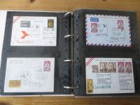 Flugpost Deutschland Europa Übersee inter. Sammlung oft 50-60er Jahre 150 St