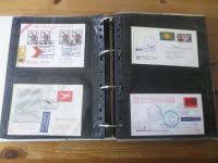 Flugpost Deutschland Europa Übersee inter. Sammlung oft 50-60er Jahre 150 St