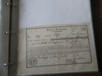 Altdeutschland Thurn & Taxis Kreis Lippe Postscheine ungewöhnlich gute Sammlung