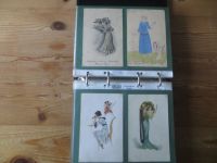 Ansichtskarten gute Sammlung Motiv Frauen bzw. Mann + Frau 136 Ak oft Jugendstil