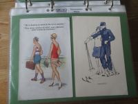 Ansichtskarten gute Sammlung Motiv Frauen bzw. Mann + Frau + Kinder 74 Ak oft Jugendstil