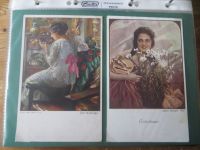 Ansichtskarten gute Sammlung Motiv Frauen bzw. Mann + Frau + Kinder 74 Ak oft Jugendstil