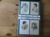 Ansichtskarten gute Sammlung Motiv Frauen bzw. Mann + Frau + Kinder 74 Ak oft Jugendstil