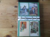 Ansichtskarten gute Sammlung Motiv Frauen bzw. Mann + Frau 152 Ak oft Jugendstil