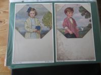 Ansichtskarten gute Sammlung Motiv Frauen guter Nachlass ca. 119 Ak oft Jugendstil